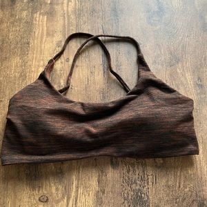 Crop Shop Boutique Brown Sports Bra